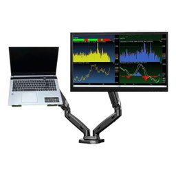 Bandeja Preta de Apoio para Notebook de 10" a 17" Elg - Fb7510 - 3