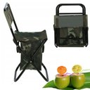 Ver imagem 2 de Cadeira Bolsa 2 em 1 Banco Resistente Camuflado Confortavel