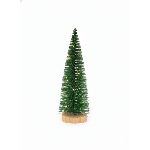 Mini Arvore Natal com Led Verde 25cm Grillo