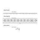 Ver imagem 3 de Ralo Linear Elleve Smart Seco 263 70cm com Tampa Oculta Oculta 263