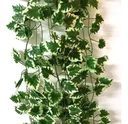 Ver imagem 2 de Arranjo Artificial Folhagem Planta Jibóia Caída com Vaso