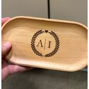 Ver imagem 1 de Petisqueira Oval em Madeira de Faia L20xp10xa1,5cm Dynasty