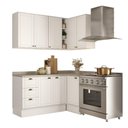 Ver imagem 1 de Armário de Cozinha Completa C Balcão Milla Bee Carraro Branco