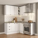 Ver imagem 2 de Armário de Cozinha Completa C Balcão Milla Bee Carraro Branco