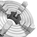 Ver imagem 3 de Placa para Torno Independente 100mm - 4 Castanhas - F. Frontal