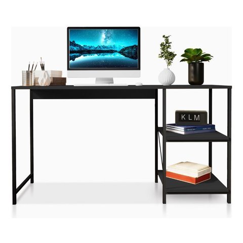 Escrivaninha Mesa Office Estudo Estilo Industrial Resistente