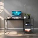 Ver imagem 6 de Escrivaninha Mesa Office Estudo Estilo Industrial Resistente