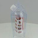 Ver imagem 3 de Garrafa de Acrílico 500ml Transparente 20x5x5cm Água Suco Geladeira Bebidas Mesa