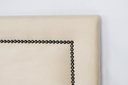 Ver imagem 3 de Cabeceira King Reta Luxo 193x60 Suede Off White - Tachas Fumê