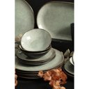 Ver imagem 6 de Aparelho de Jantar Síria 16 Peças Porcelana Verde e Preto Alleanza