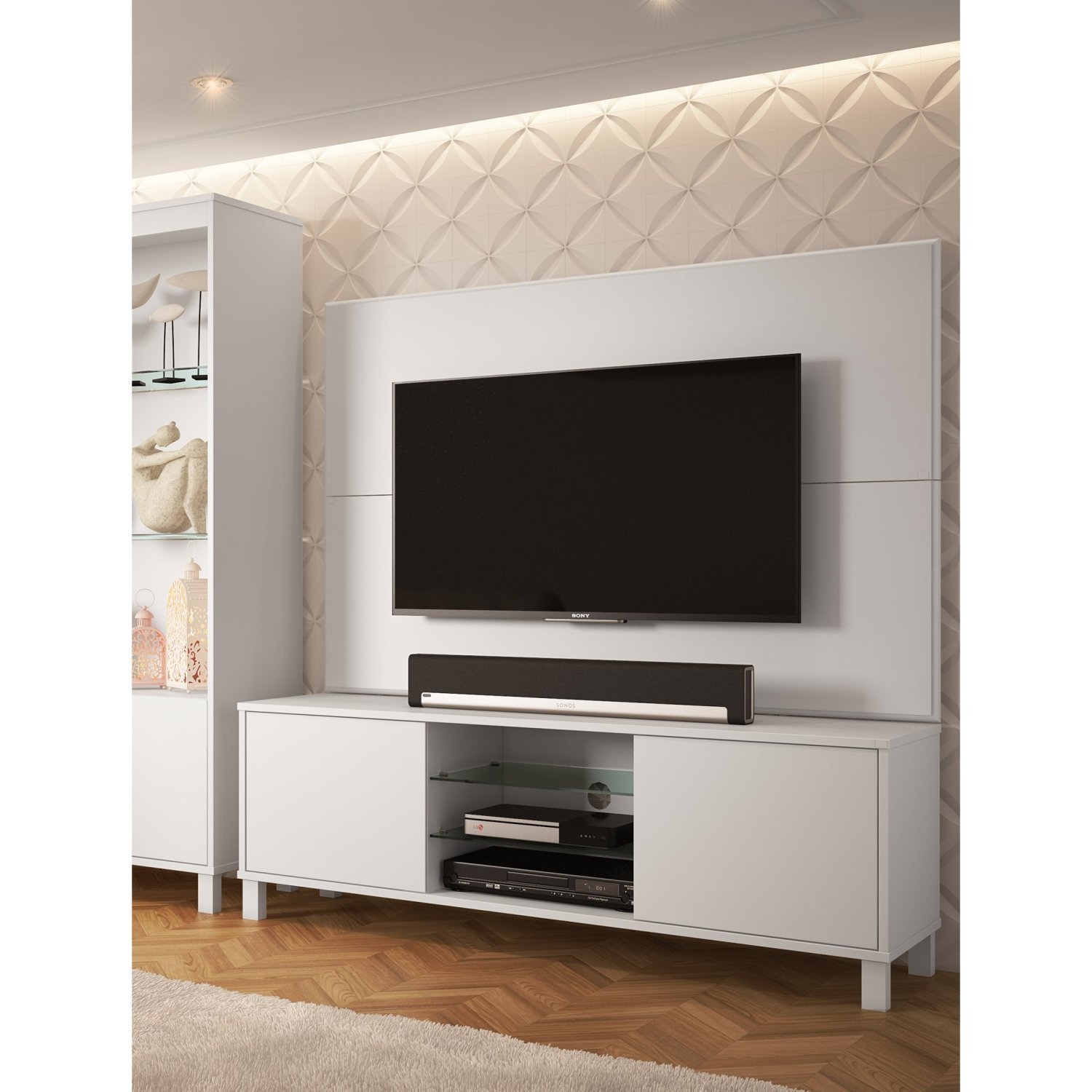 Rack para TV até 40 Polegadas Cristal - 9