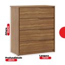 Ver imagem 6 de Cômoda 4 Gavetas Atria Demobile