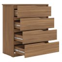 Ver imagem 3 de Cômoda 4 Gavetas Atria Demobile