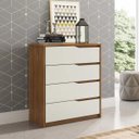 Ver imagem 1 de Cômoda 4 Gavetas Atria Demobile