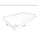 Ver imagem 4 de Colchão Futon Casal Dobrável Sofa Cama Branco Off Acquablock
