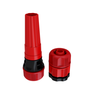 Kit Esguicho Roscável com Adaptador Roscável 1/2'' e 7/16'' Cor Vermelho Durín - 1