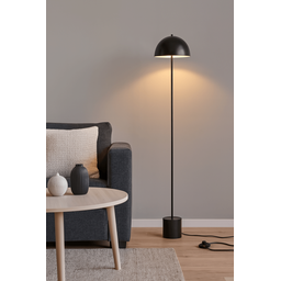 Luminária de Piso Abajur Chão Komaco Slim Preto - 1