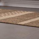 Ver imagem 3 de Tapete Passadeira Sisal 3,00m X 66cm Base Antiderrapante para Corredor Cozinha Quarto Sala Mescla 1