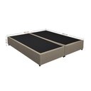 Ver imagem 3 de Base Box King Bipartida Black Tie Maranello Suede Bege 193x203