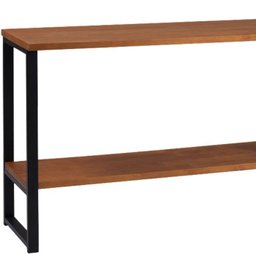 Aparador para Sala Aço Preto 120 Cm I10 Madeira Taeda Mell Dmobiliario - 5