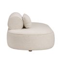 Ver imagem 7 de Sofá Orgânico Horizonte 3 Lugares 180cm Bouclé Off White - Nexta Casa
