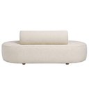 Ver mais imagens de Sofá Orgânico Horizonte 3 Lugares 180cm Bouclé Off White - Nexta Casa