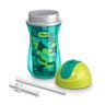 Kit Copo Sport Cup 1 Un (+14m) Verde + Refil Canudo - Chicco - 2