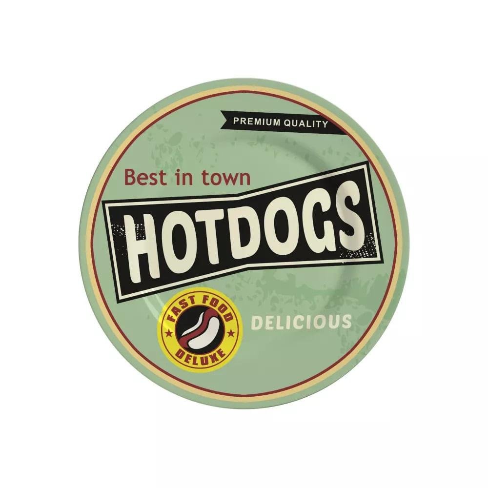Jogo de Pratos Hot Dog Collection 8 Peças - ALLEANZA Aparelho de Jantar Hot Dog Collection 8 Peç - 3