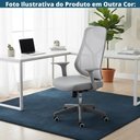 Ver imagem 5 de Cadeira de Escritório Giratória Panther Diretor Tela Mesh Preto Base Rodízio Nylon
