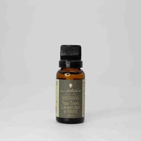 Blend de Óleos Essenciais 20 Ml Tea Tree, Lavander e Mint M.victoria