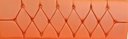 Ver imagem 2 de Poltrona Sofá Booth 1,10cm Acento e Encosto Laranja Base Preta Capitone a Mão Sku_05