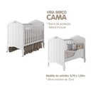 Ver imagem 6 de Berço Mini Cama Alegria Espresso Móveis