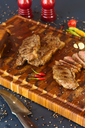 Ver imagem 2 de Tábua de Churrasco Fire de Topo – Madeira de Teca 55x35x3,5cm