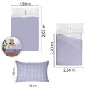Ver imagem 4 de Jogo de Cama King Size 150 Fios Fiori - Maitê (7678)