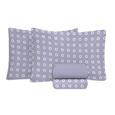 Jogo de Cama King Size 150 Fios Fiori - Maitê (7678)