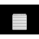 Ver imagem 5 de Comoda 5 Gavetas Belize Branco