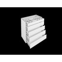 Ver imagem 6 de Comoda 5 Gavetas Belize Branco