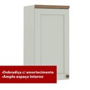 Ver imagem 4 de Armário de Cozinha Genialflex Iluminata Aéreo Hortelã