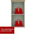 Ver imagem 3 de Armário de Cozinha Genialflex Iluminata Aéreo Hortelã