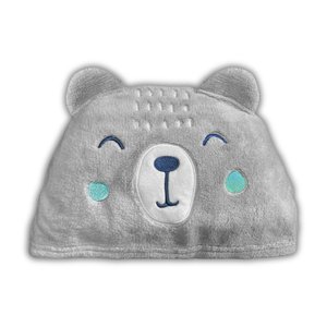 Toalha Bebê 0,70x1,00 Power Sec Urso Cinza