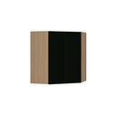 Ver imagem 1 de Armário de Parede Modulado Canto Oblíquo 74cm X 74cm 2 Portas Slim Luciane