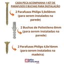 Ver imagem 4 de Mão Francesa Invertida 40cm 5mm 8 Peças Reforçada Industrial