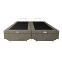 Ver imagem 3 de Base para Cama Box Queen Martin Premium com Baú Suede Bege