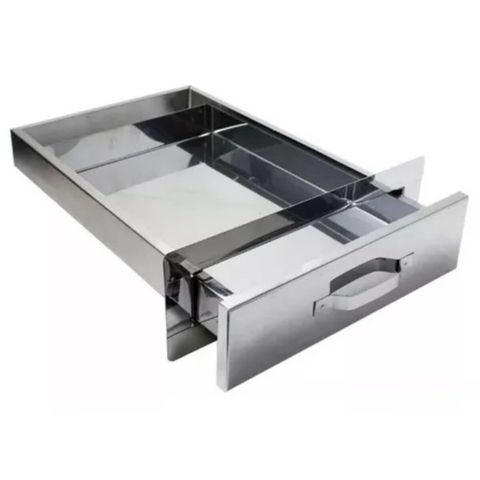 Gaveta Cinzeiro para Churrasqueira em Inox - 1350 - Mse
