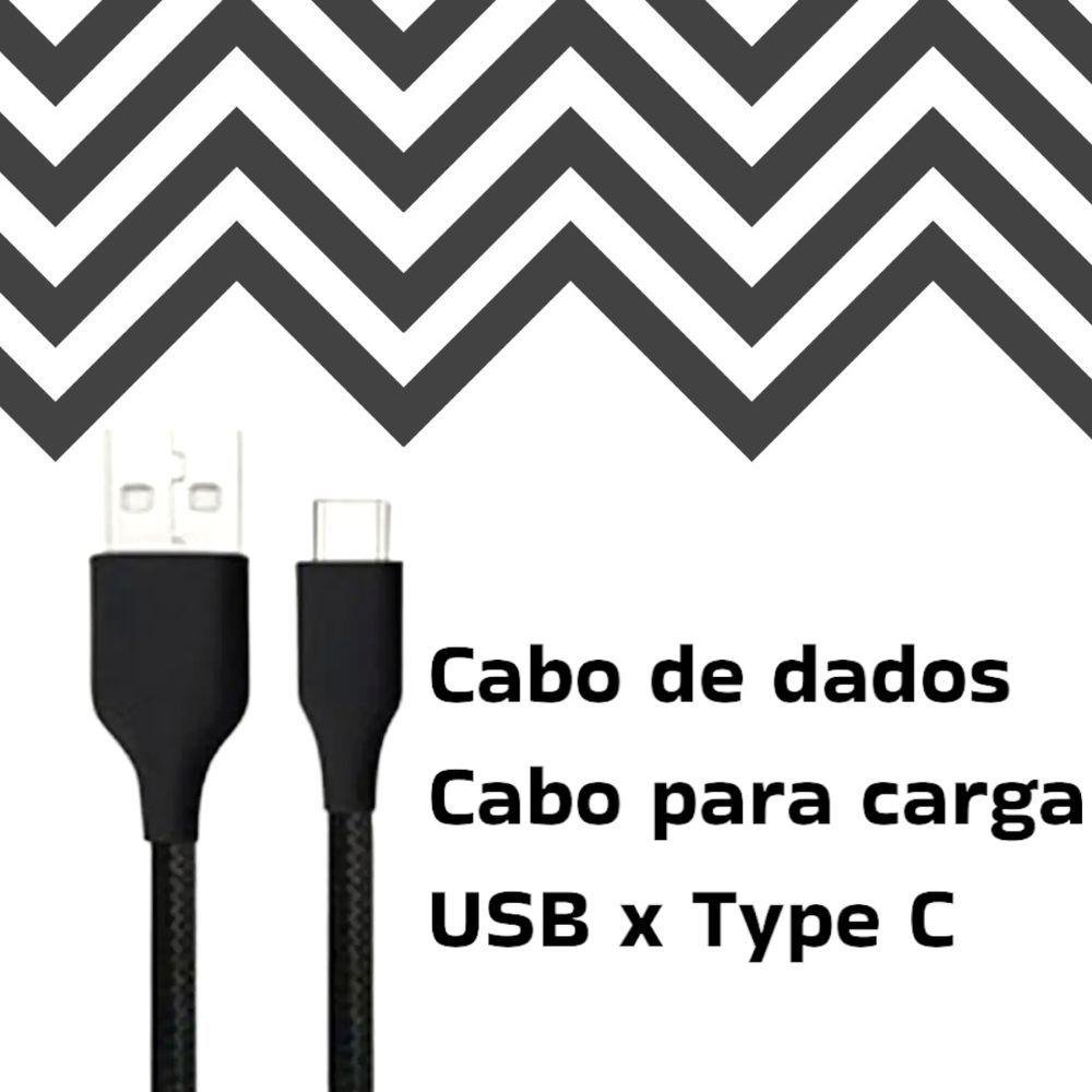 Cabo Maleável Usb com 1 Metro para Samsung S22 Ultra - 5