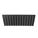 Ver imagem 3 de Ducha Chuveiro Slim Preto Quadrado Metal 30x30 sem Braço