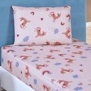 Ver imagem 4 de Enxoval Kit Colcha + Jogo de Cama Lençol Bouti Solteiro Infantil Kids 4 Peças 100% Poliéster -