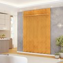 Ver imagem 5 de Painel Ripado para TV até 65 Polegadas com LED MDF 183CMX240CM Trento