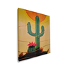 Mini Quadro de Kactos Decorativo Pintado a Mão 30x25cm - 3