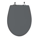 Ver imagem 1 de Assento Sanitário Poliéster para Louça Absolute (ideal Standard) Aço (reb. Oculto) Cinza Quartzo